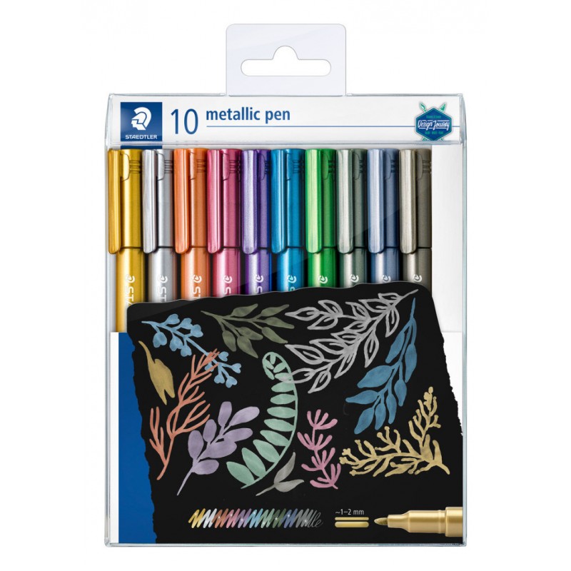 10 pcs Set Metallic Pen