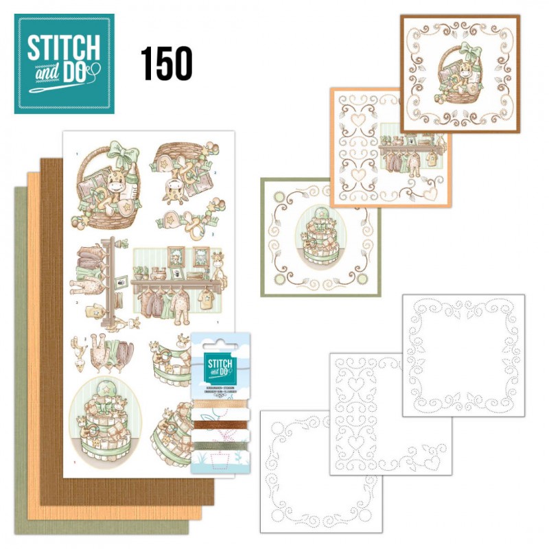 Nr. 150 Newborn by Yvonne Creations for Stitch and Do