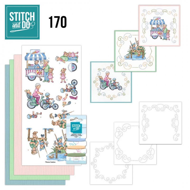 Stitch and Do 170 - Yvonne Creations - Funky Day Out - Activity