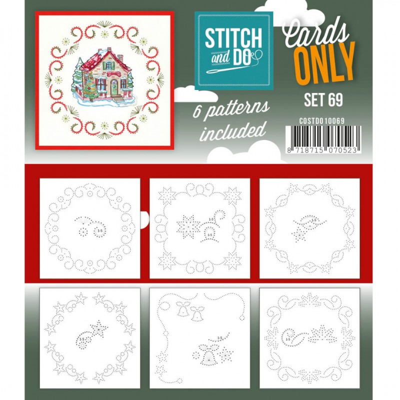 Nr. 69 4K Cards Only Stitch and Do