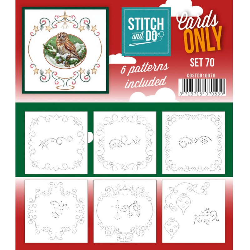 Nr. 70 4K Cards Only Stitch and Do