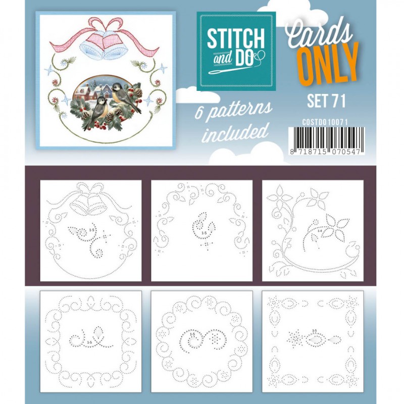 Nr. 71 4K Cards Only Stitch and Do