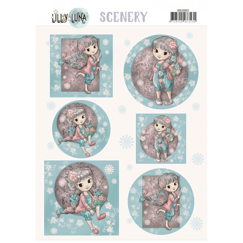 Push Out Scenery - Lilly Luna - Lilly loves Flowers