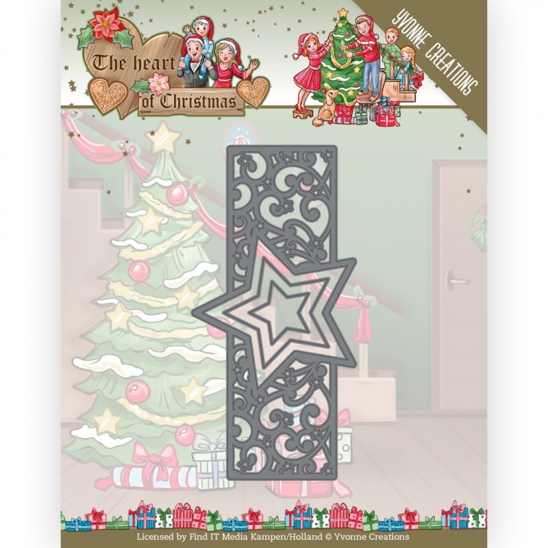 Dies - Yvonne Creations - The Heart of Christmas - Twinkling Border