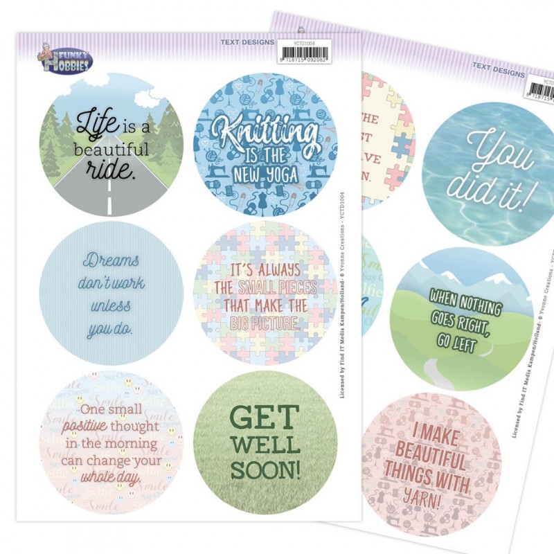 EN Text Designs - Funky Hobbies by Yvonne Creations