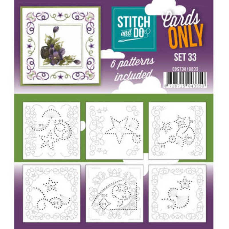 Stitch & Do - Cards only - Set 33