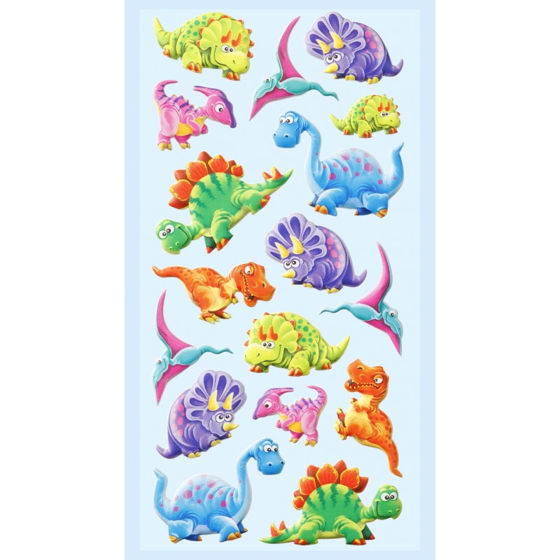 CREApop® Softy-Stickers Dino II