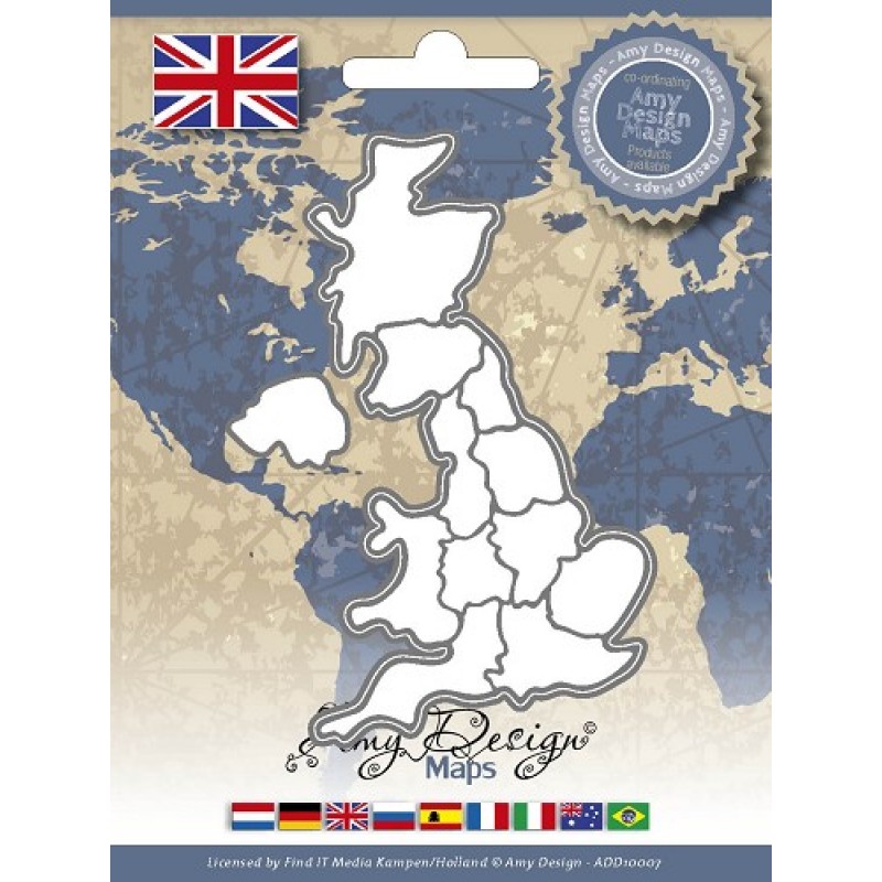 Die - Amy Design - Maps - United Kingdom