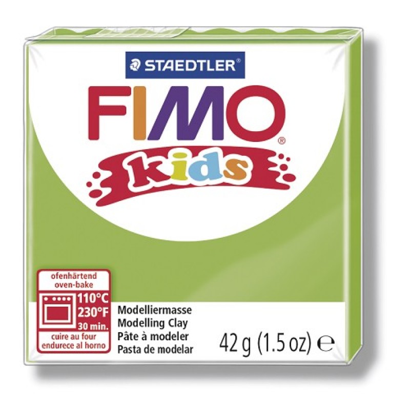 Fimo kids boetseerklei 42 g lichtgroen