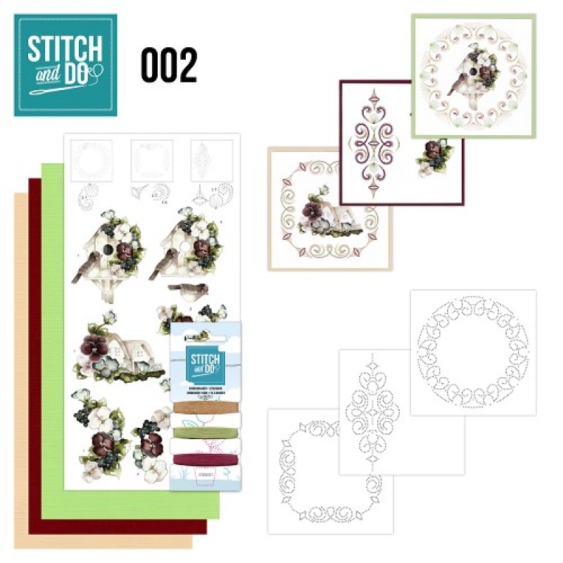 Stitch and Do 2 - Vogelhuisje