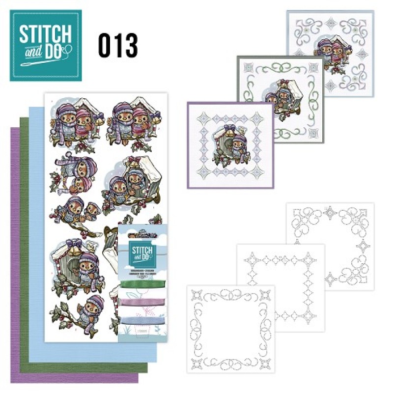 Stitch and Do 13 - Vogelhuisjes