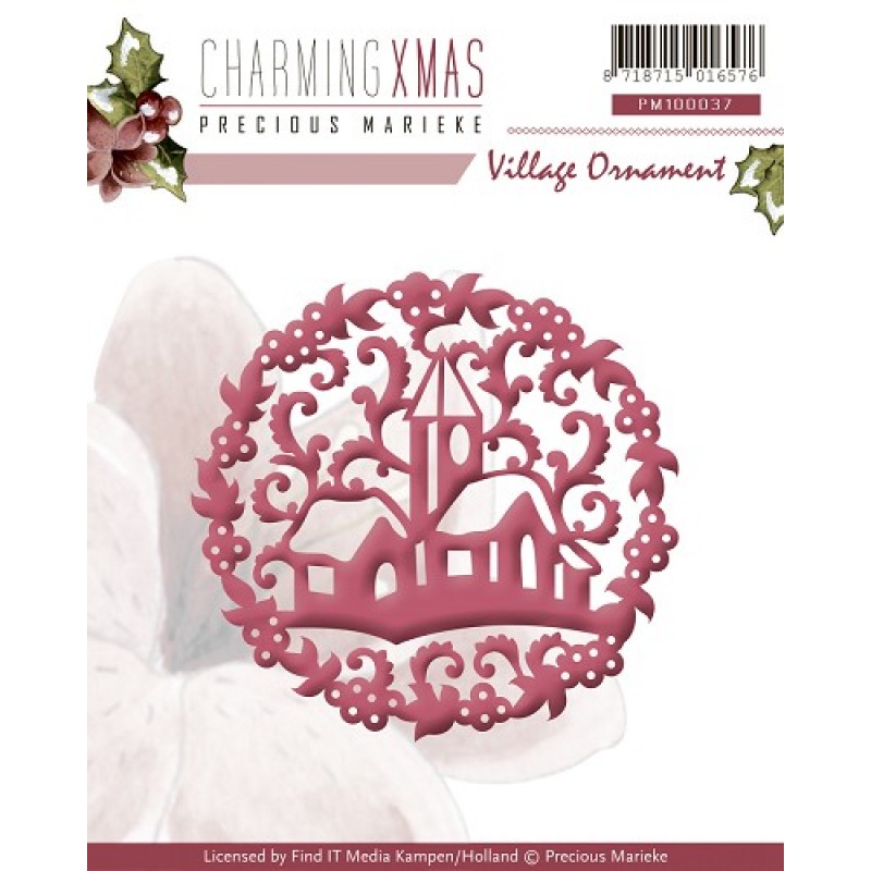 Die - Precious Marieke - Charming Xmas - Village Ornament