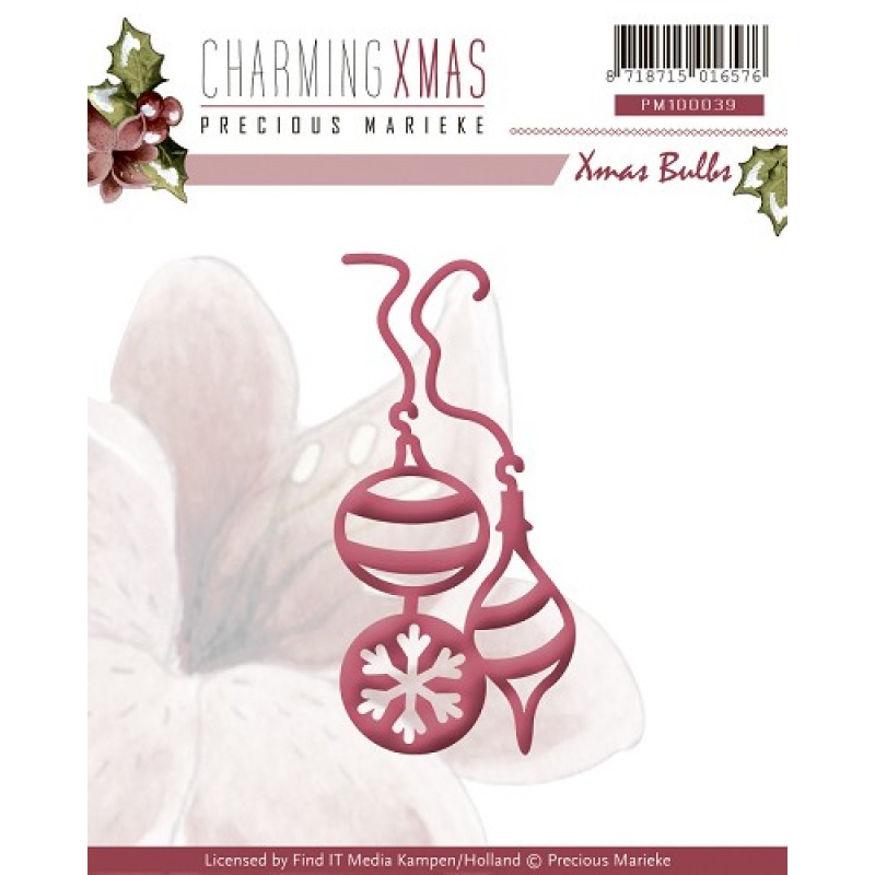 Die - Precious Marieke - Charming Xmas - Bulbs