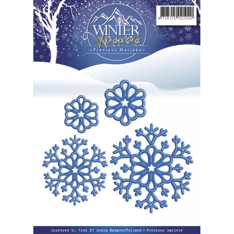 Die - Precious Marieke - Winter Wonderland - Snowflakes