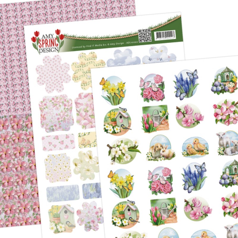 Amy Design - Spring - Minis & Labels