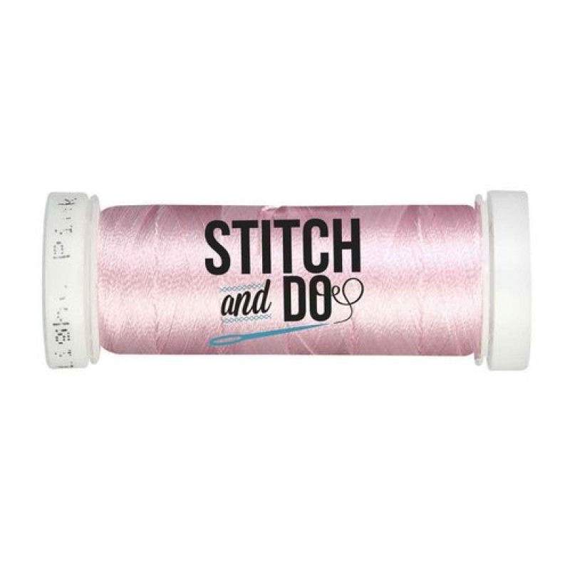 Lichtroze Linnen Garen Stitch & Do