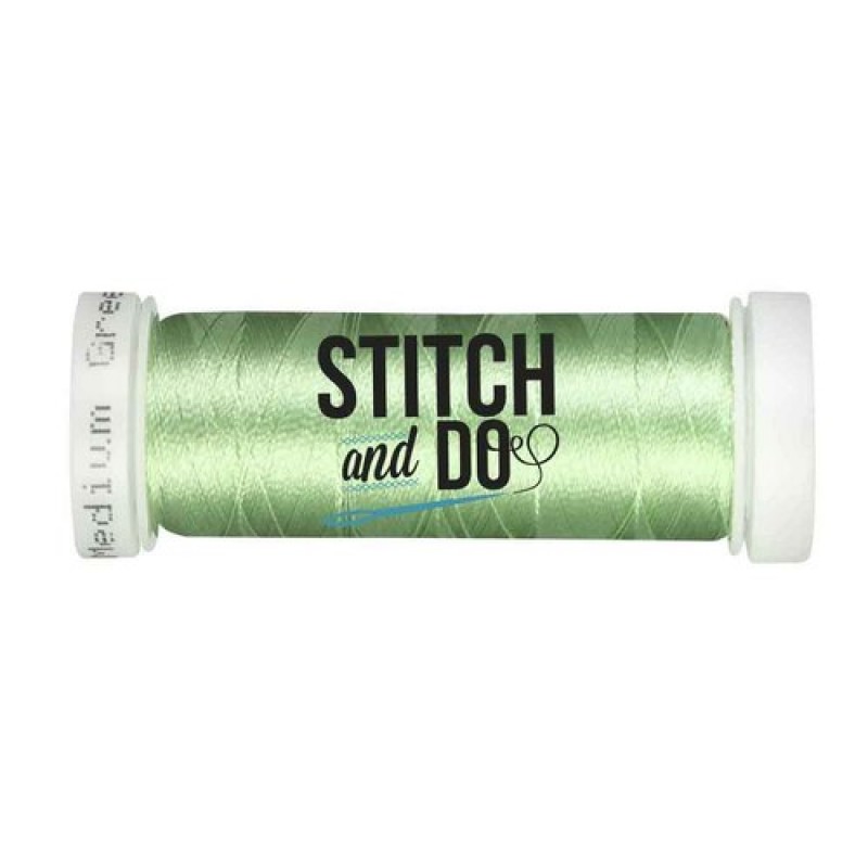 Middengroen Linnen Garen Stitch & Do