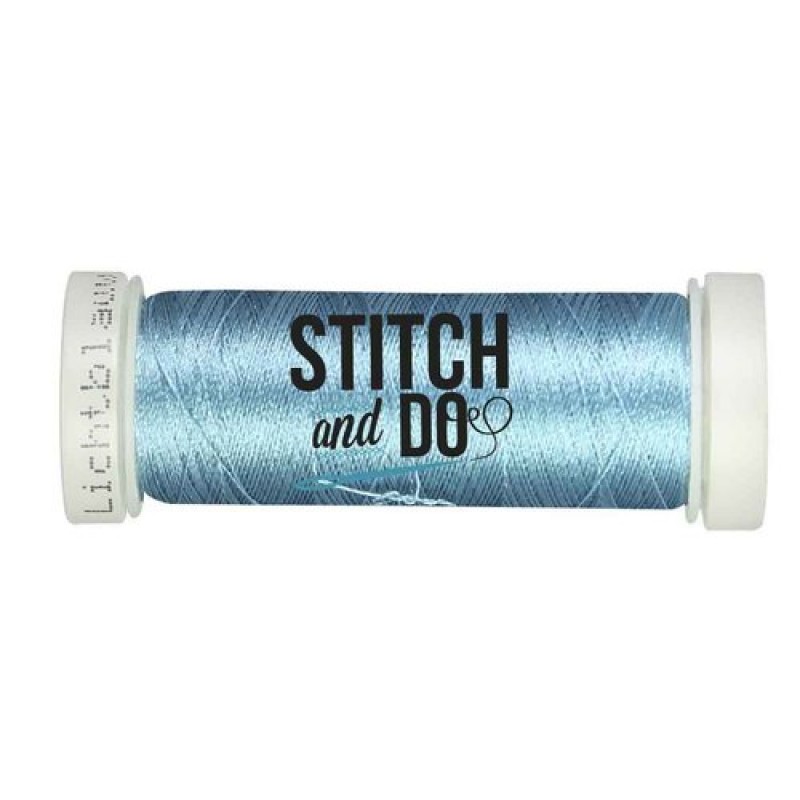 Lichtblauw Linnen Garen Stitch & Do