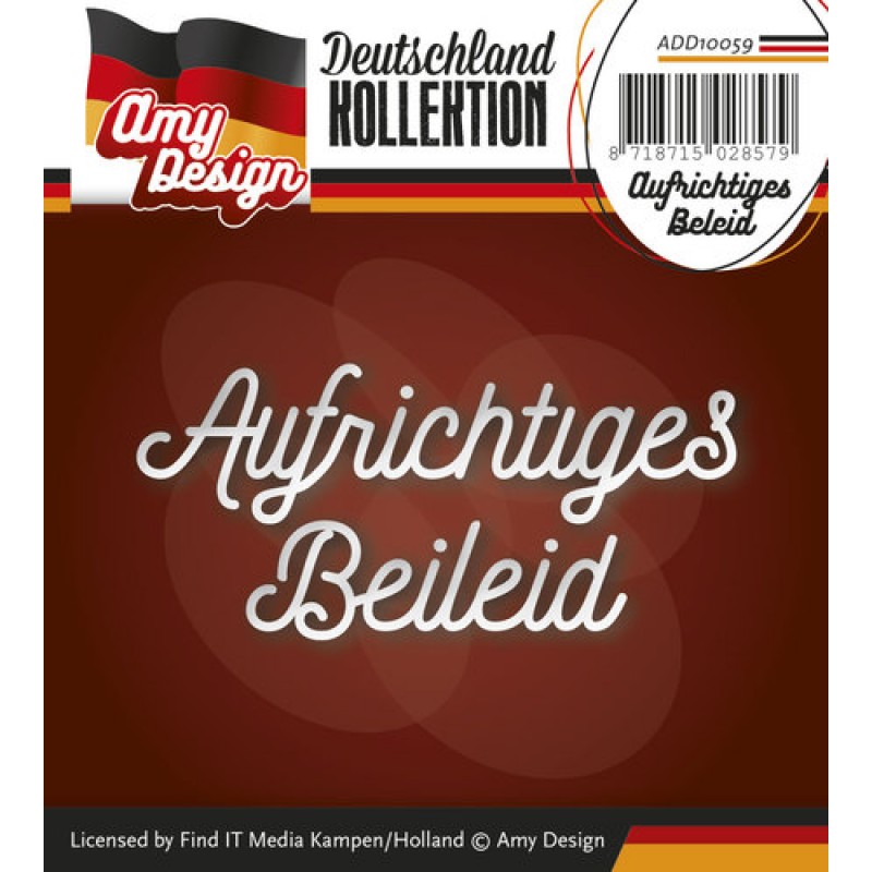 Die - Amy Design - Aufrichtiges Beileid