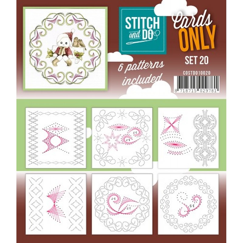 Stitch & Do - Cards only - Set 20