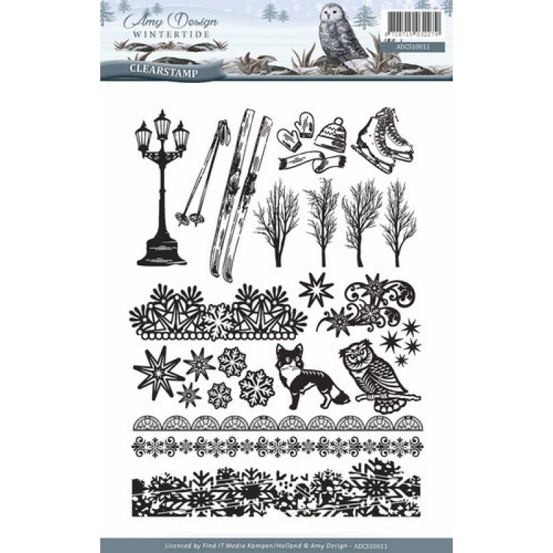 Clearstamp - Amy Design - Wintertide