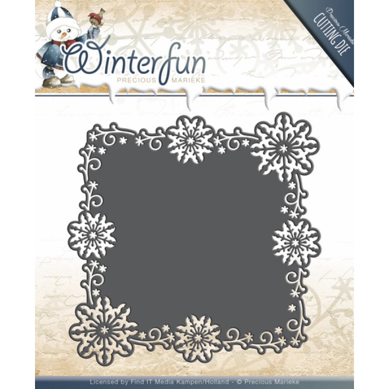 Die - Precious Marieke - Winterfun - Frame