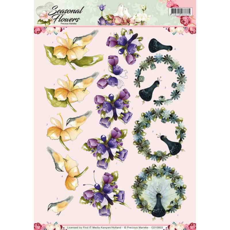 Flora en Fauna Seasonal Flowers Precious Marieke