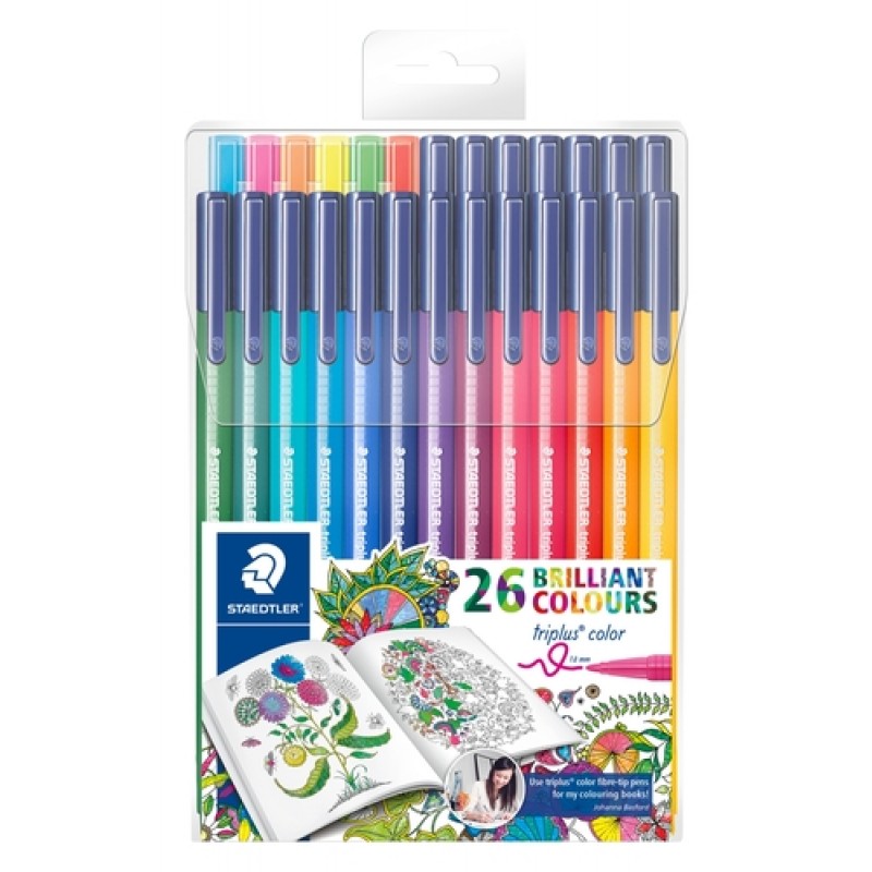 triplus color kleurstift - etui 26 st J. Basford