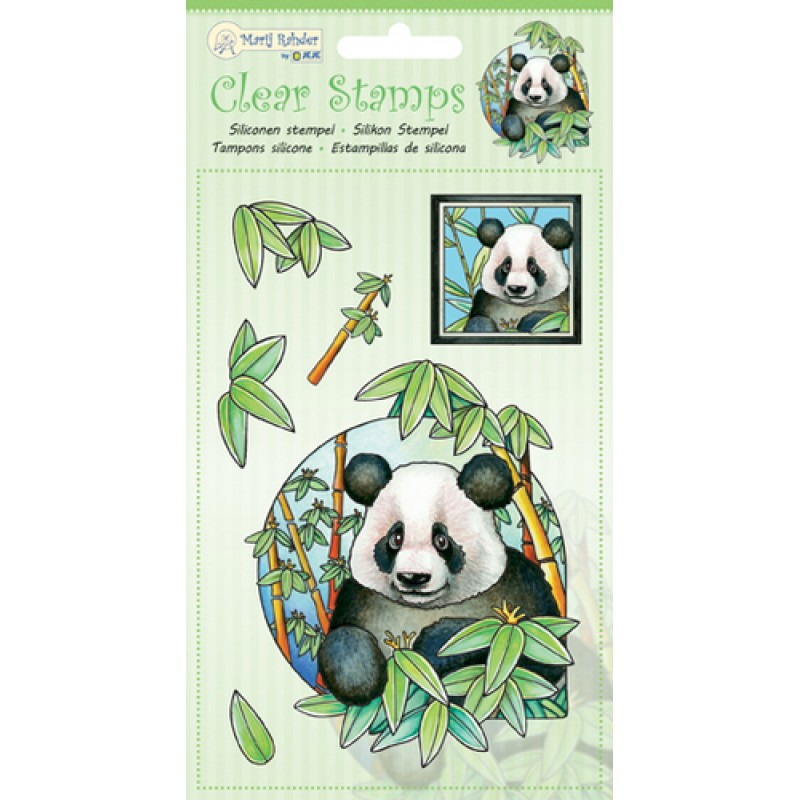 MRJ Clear Stamps Panda