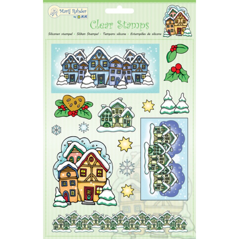 MRJ Clear Stamps Winter