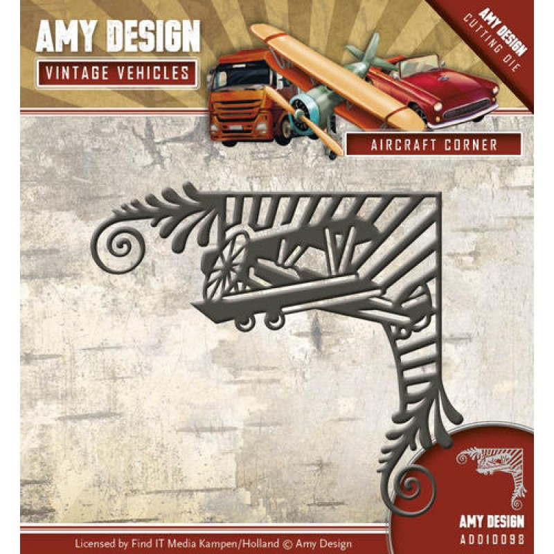 Die - Amy Design - Vintage Vehicles - Aircraft Corner