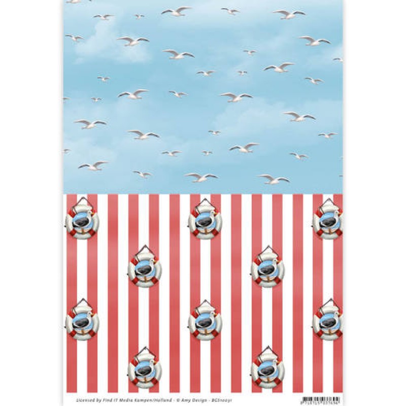 Backgroundsheets - Amy Design - Maritime