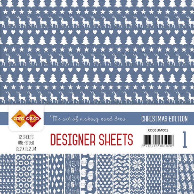 Ultramarine Christmas Edition Designer Sheets 1 by  Card Deco