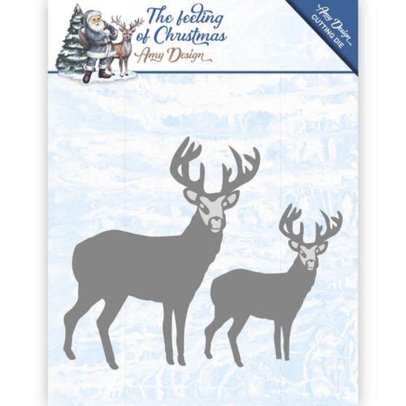 Die - Amy Design - The feeling of Christmas - Christmas reindeers