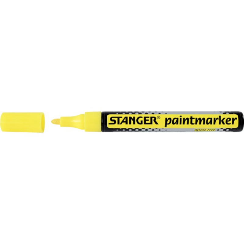 Paintmarker, M, 1 - 4 mm yellow / gelb