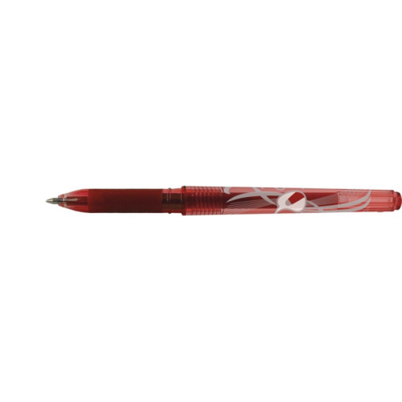 Eraser Gel pen softgrip 0,7 rot / red