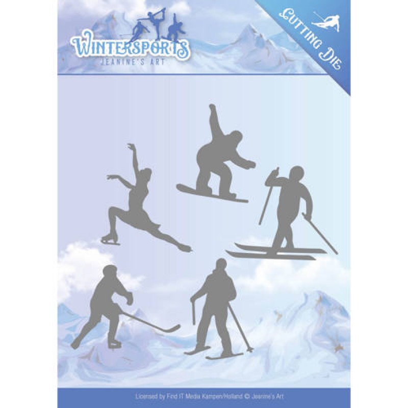 Die - Jeanine's Art - Wintersports - Winter Sporting