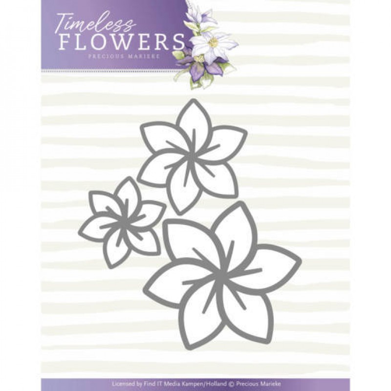 Dies - Precious Marieke - Timeless Flowers - Clematis Trio