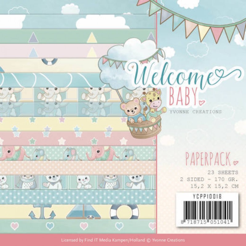 Paperpack - Yvonne Creations - Welcome Baby