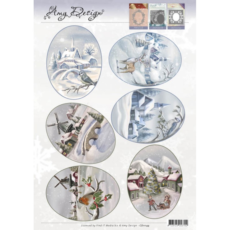 Nr. 1 Winter Landscapes -Topper Amy Design