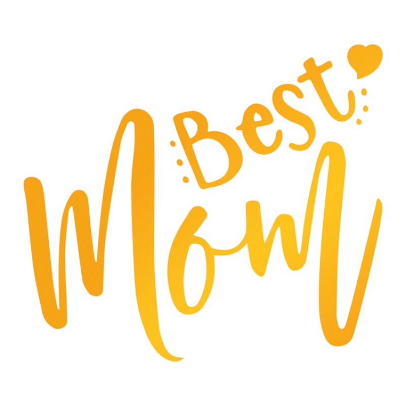 Best Mom Hotfoil Stamp (56 x 49mm | 2 x 1.9in)