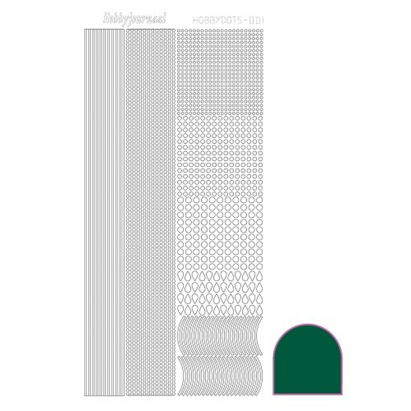 Hobbydots sticker - Adhesive - Green