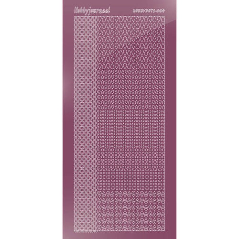 Hobbydots sticker - Mirror - Violet