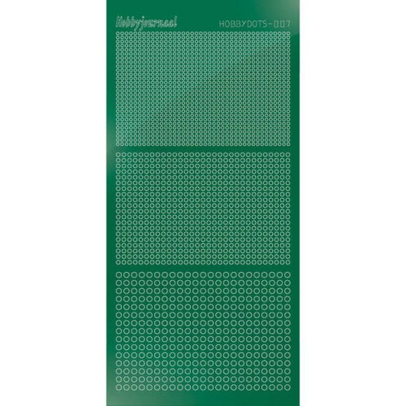 Hobbydots sticker - Mirror - Green