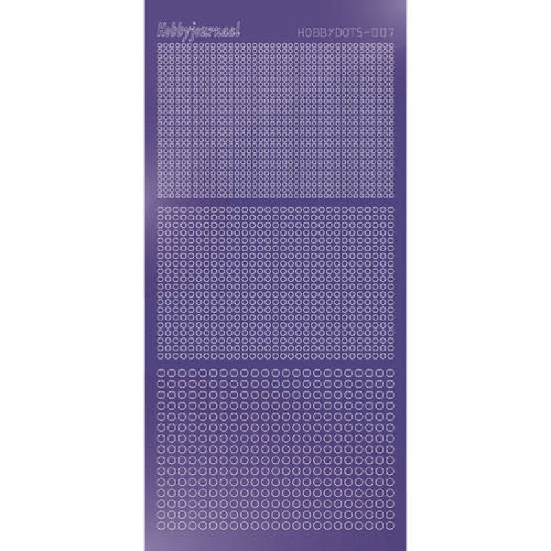 Hobbydots sticker - Mirror - Purple