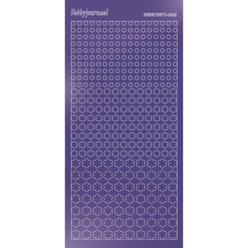 Hobbydots sticker - Mirror - Purple