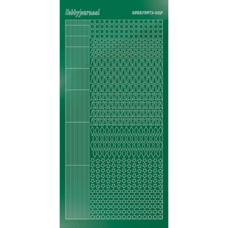 Hobbydots sticker - Mirror - Green