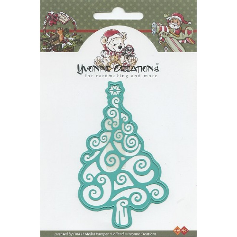 Die - Yvonne Creations - Christmas tree