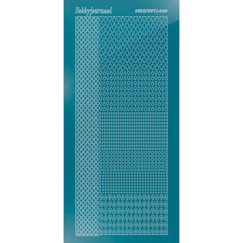 Hobbydots sticker - Mirror - Turquoise