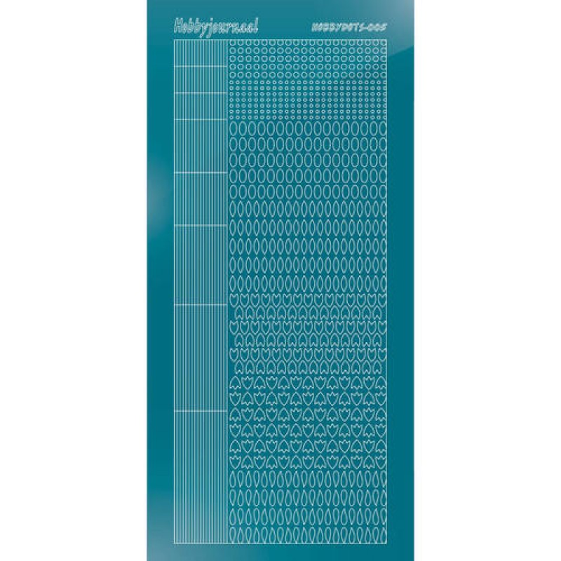 Hobbydots sticker - Mirror - Turquoise